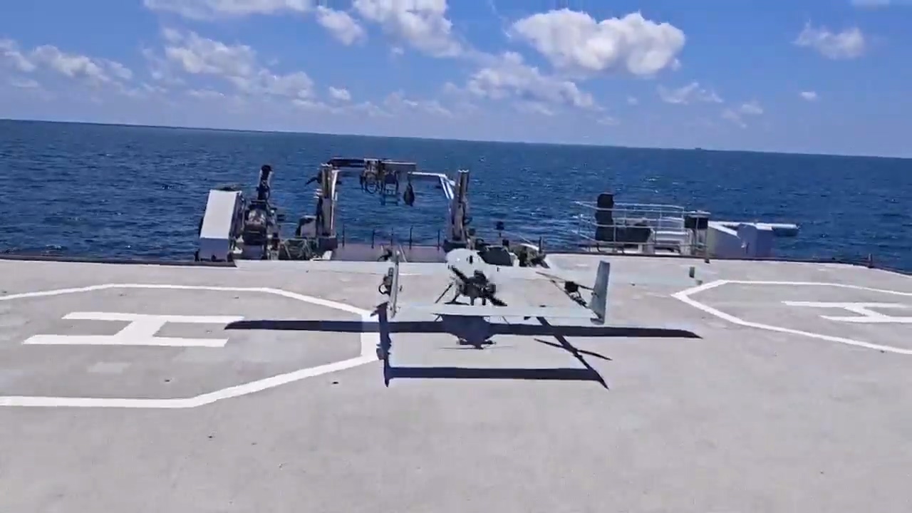 海事巡检作业无人机